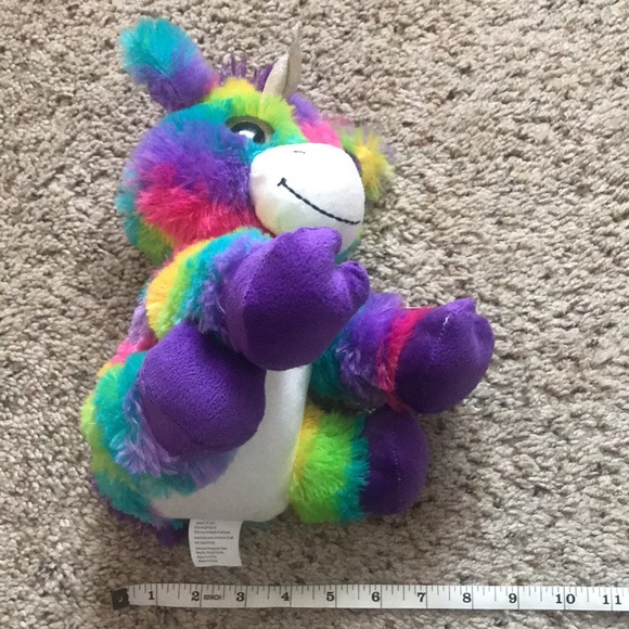 Rainbow unicorn stuffie - Picture 6 of 6